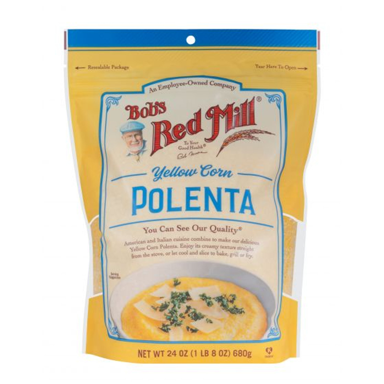 Bob's Red Mill Yellow Corn Grits/Polenta, 24 Ounce -- 4 Per Case