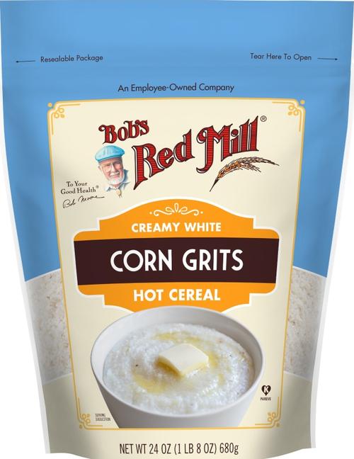 Bob's Red Mill Creamy White Corn Grits Hot Cereal