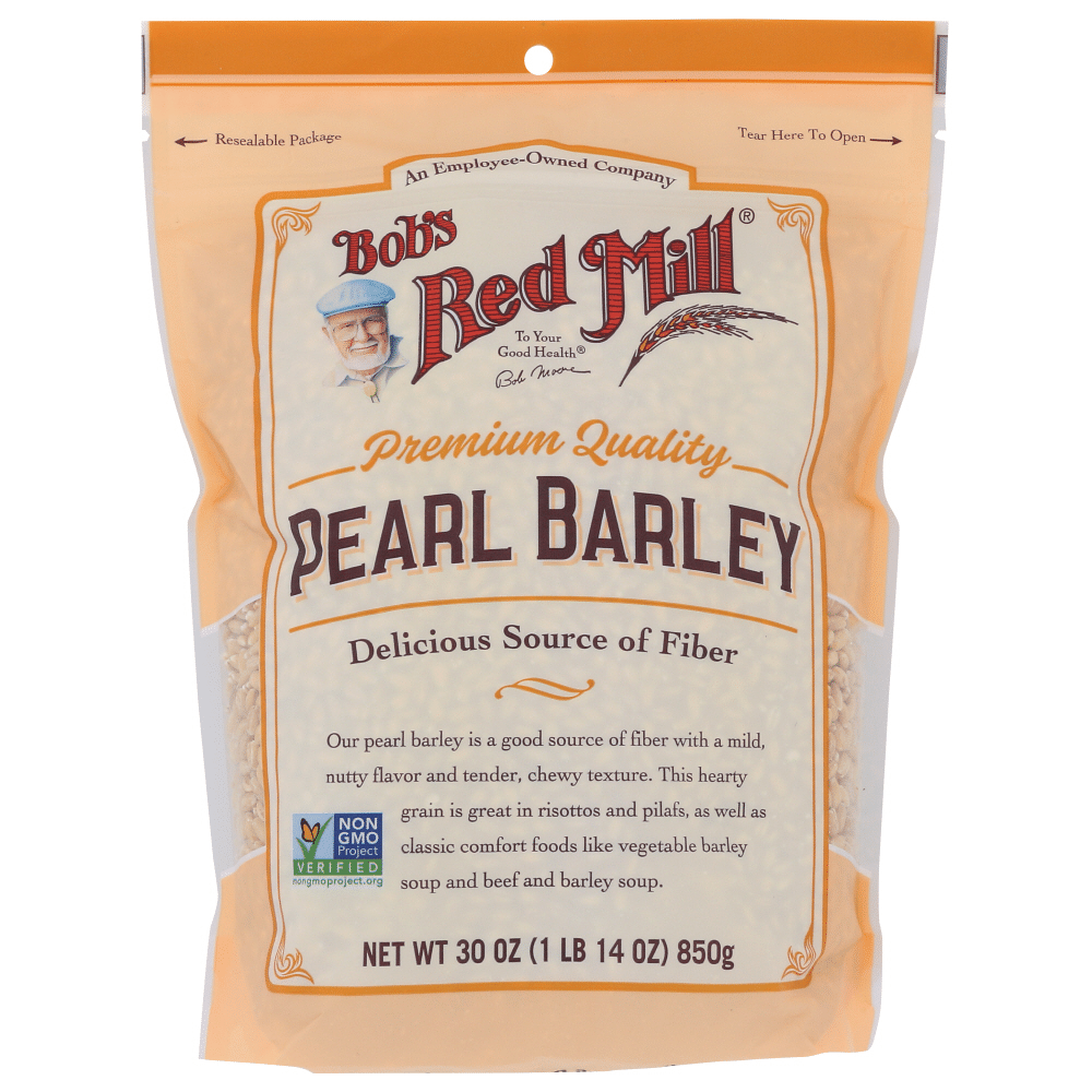 Bob's Red Mill Pearl Barley 30 Oz Pouch - 4ct Case