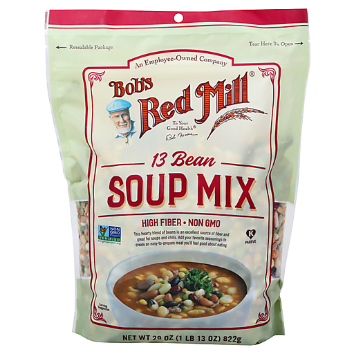 Bob's Red Mill 13 Bean Soup Mix 29 Oz Pouch - 4ct Case