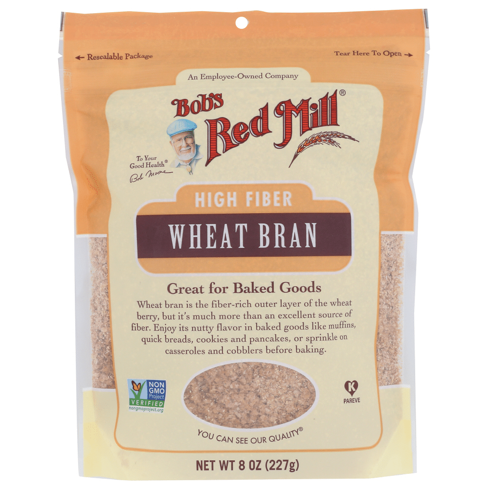 Bob's Red Mill High Fiber Wheat Bran 8 Oz