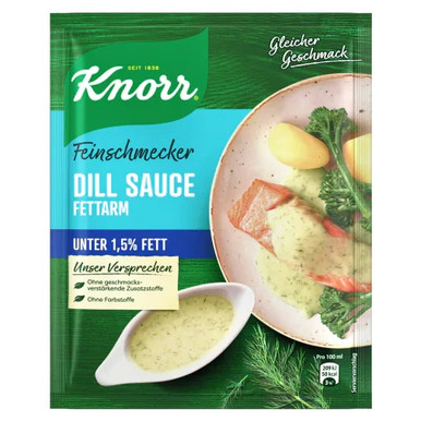 Knorr Feinschmecker Dill Sauce, Fettarm