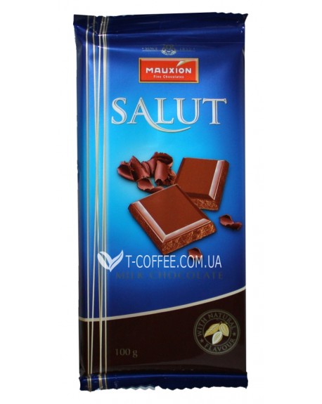 Mauxion Salut Milk Chocolate 100g