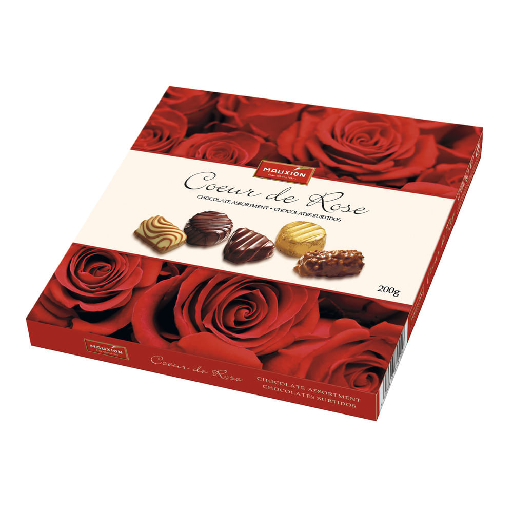 Mauxion Coeur De Rose Chocolate 200g
