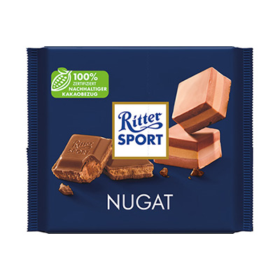 Ritter Sport Nugat Tafelschokolade