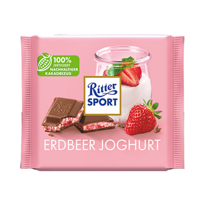 Ritter Sport Erdbeer Joghurt 100g Tafel 12er Pack (12x100 G)