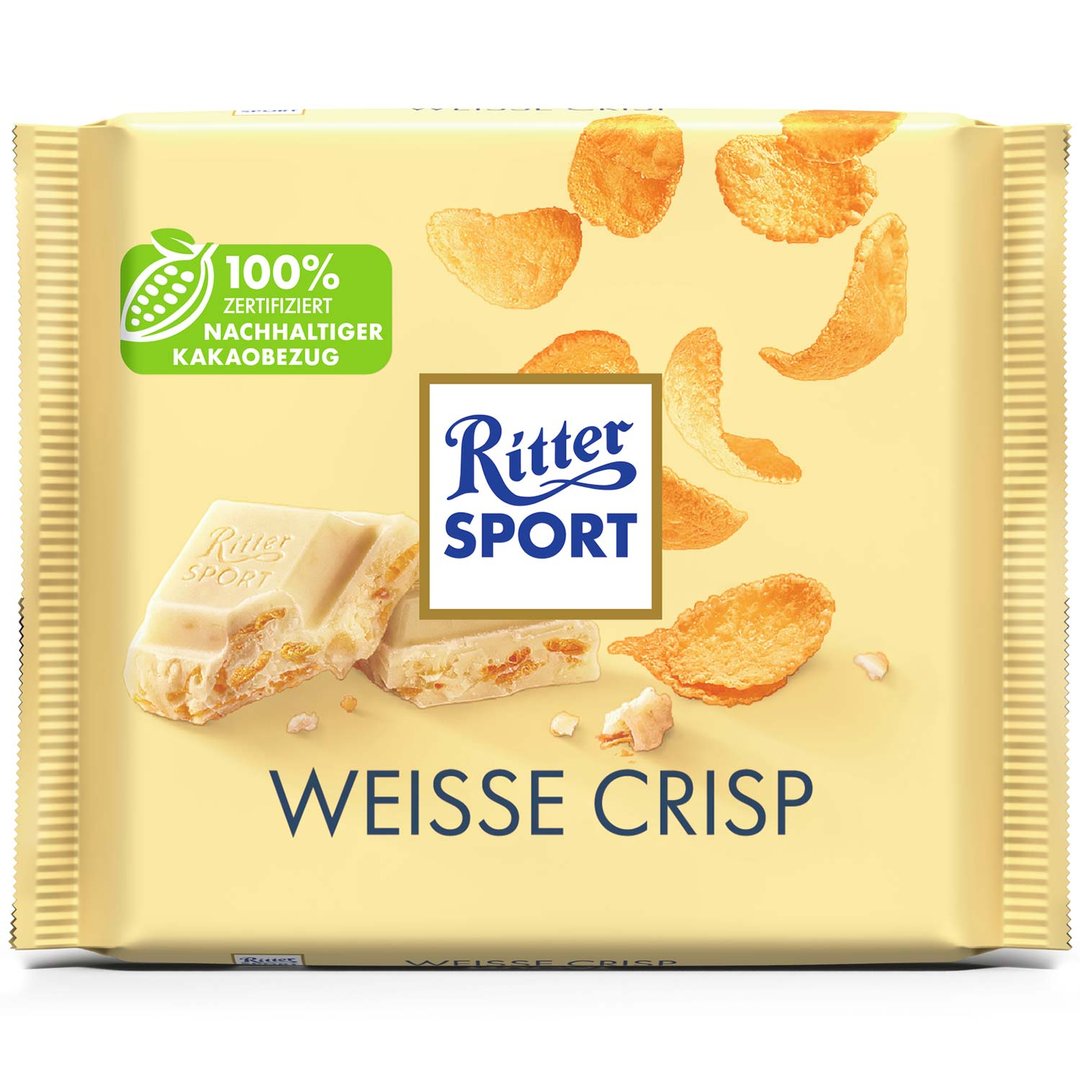 Ritter Sport Weisse Crisp, 100 G