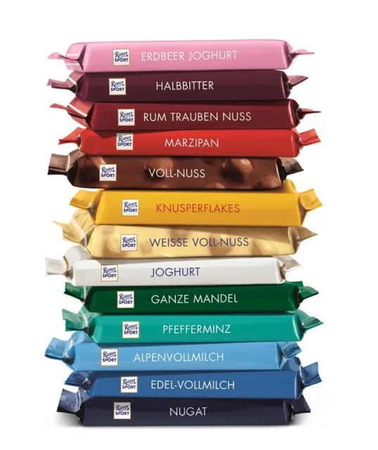Ritter Sport Stellen Sie Ihr Schokoladenpaket Selbst Zusammen Mit Langem MHD