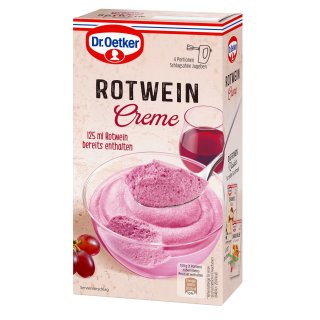 Dr. Oetker Rotwein Creme