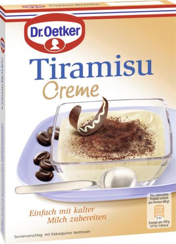 Dr. Oetker Creme Tiramisu