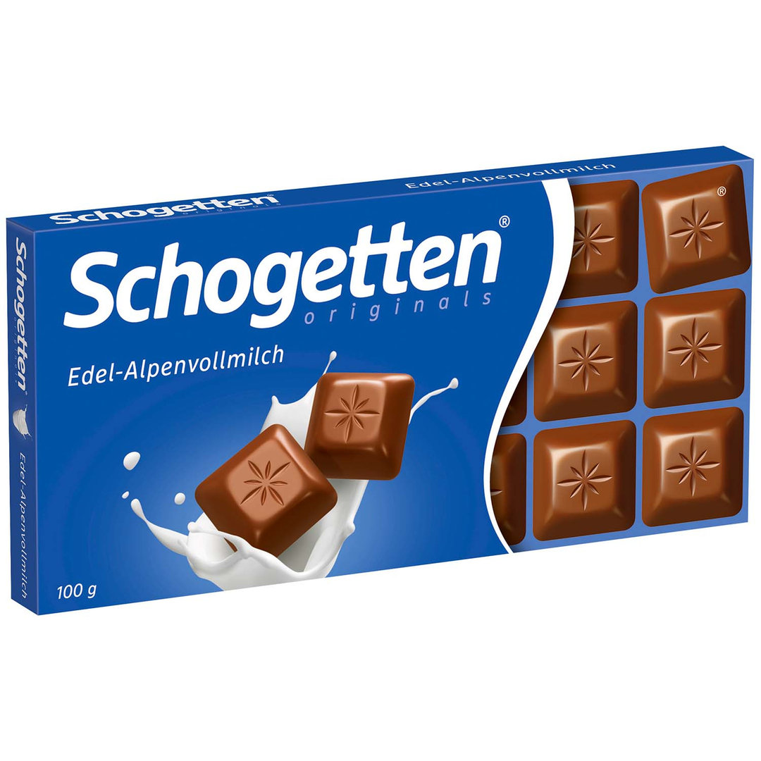 Ludwig Schokolade Schogetten Alpenvollmilch 15x 100g
