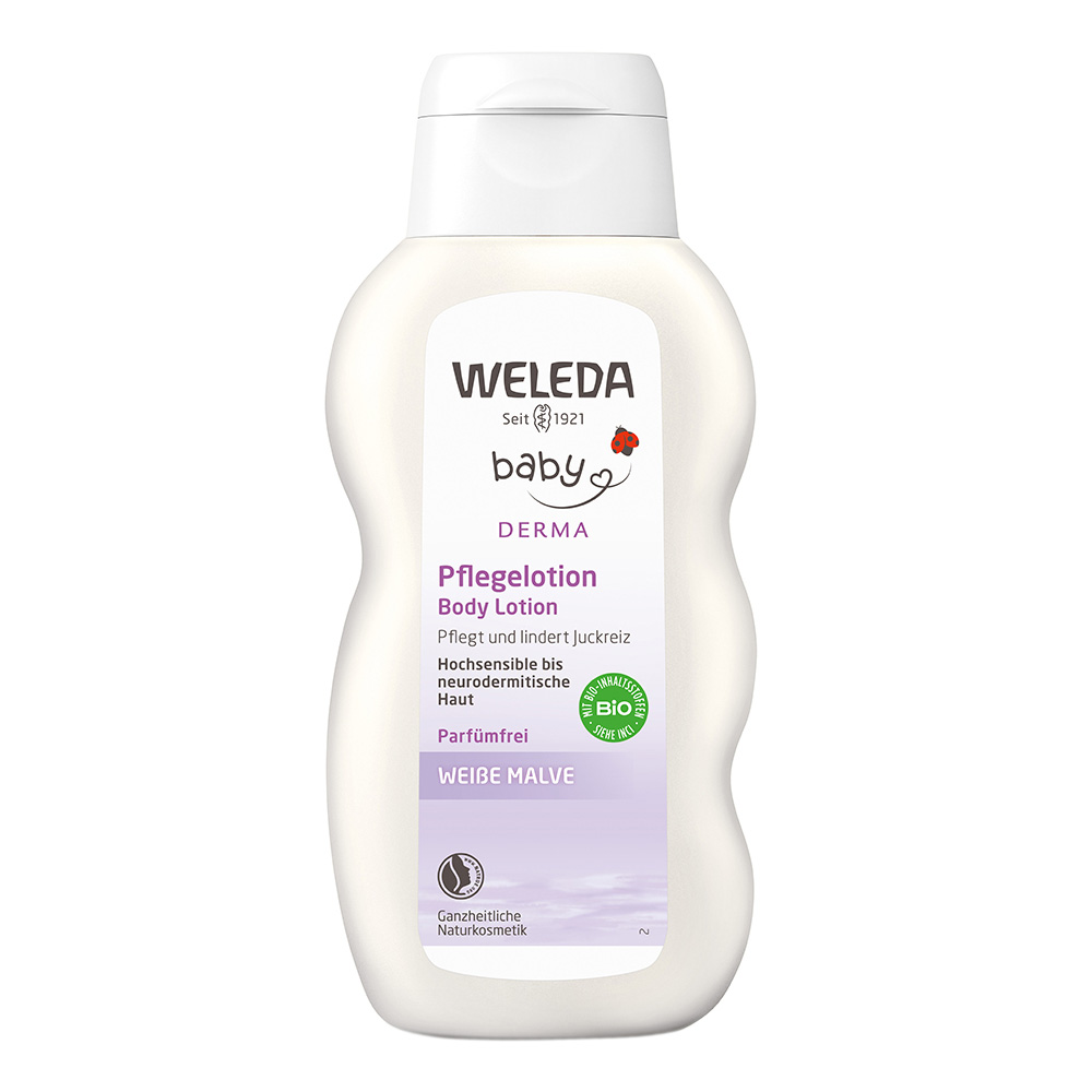 Weleda Baby Derma Sensitive Care Body Lotion - White Mallow 6.8 Fl Oz
