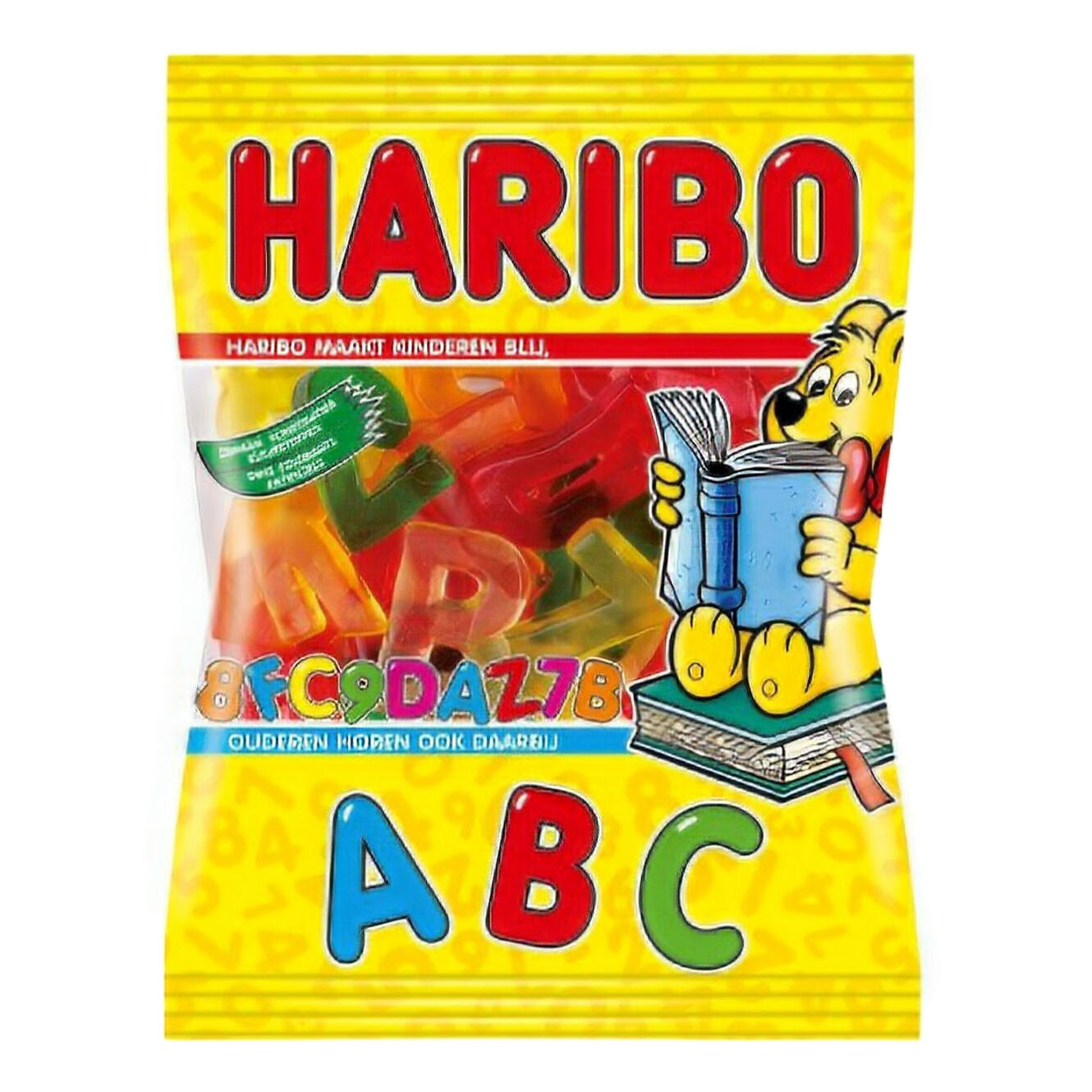 Haribo Abc Lettres Et Chiffres [sachet De 200g]