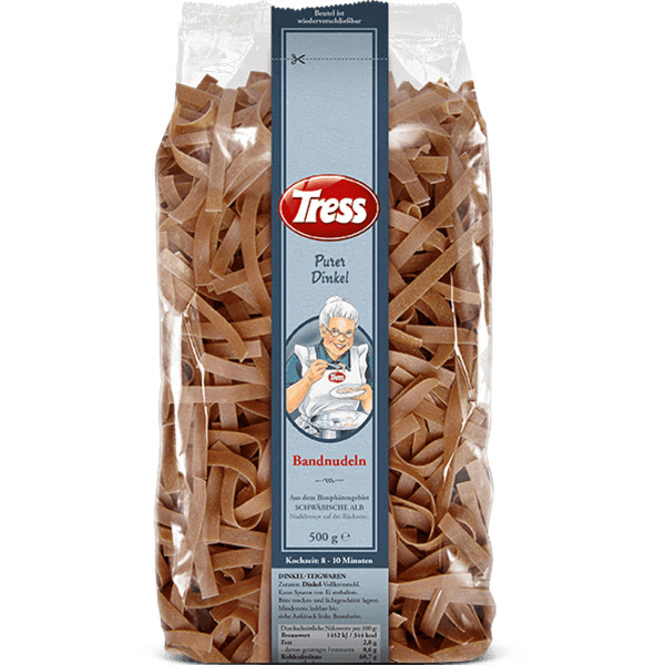 Franz Tress GmbH & Co. KG Purer Dinkel Bandnudeln 500g