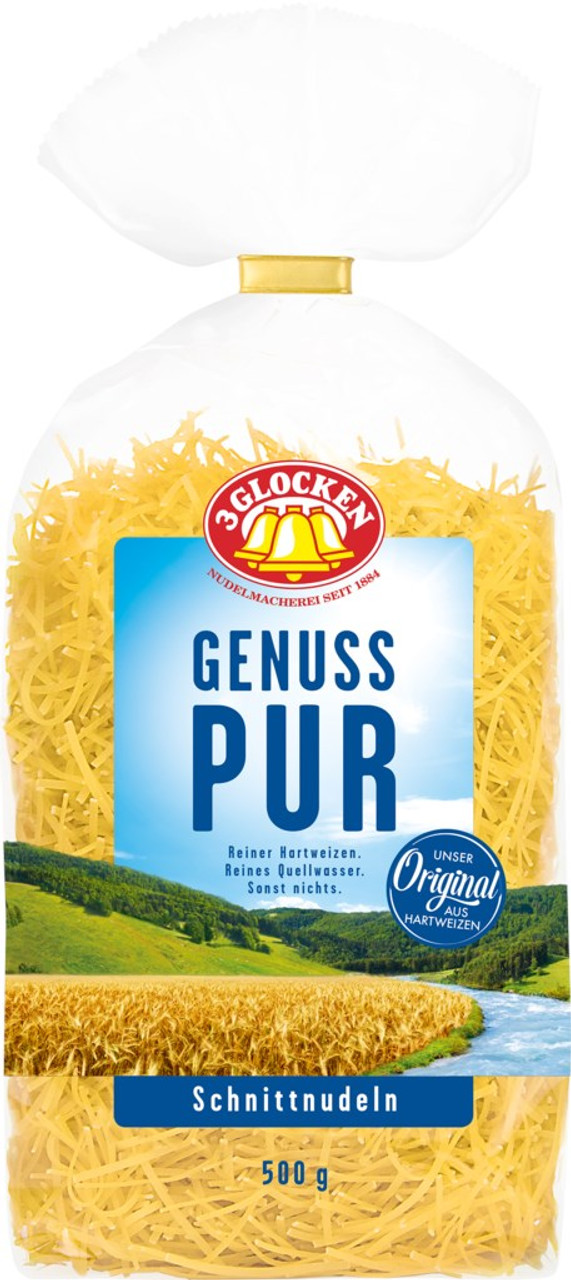 3 Glocken Nudeln Genuss Pur, Schnittnudeln