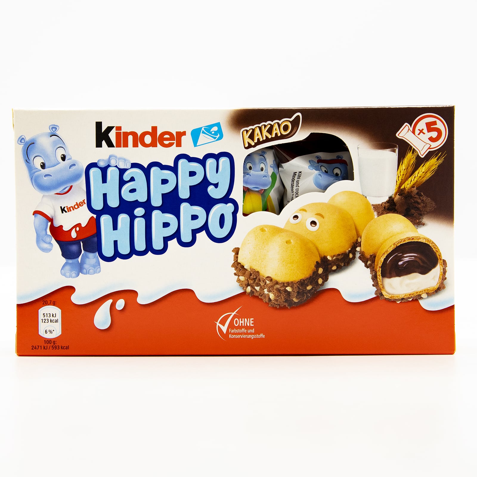 Kinder Happy Hippo Cacao Box