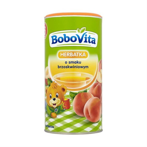 Bobovita Peach Tea For Babies/Herbatka O Smaku Brzoswiniowym 200g/7.1oz