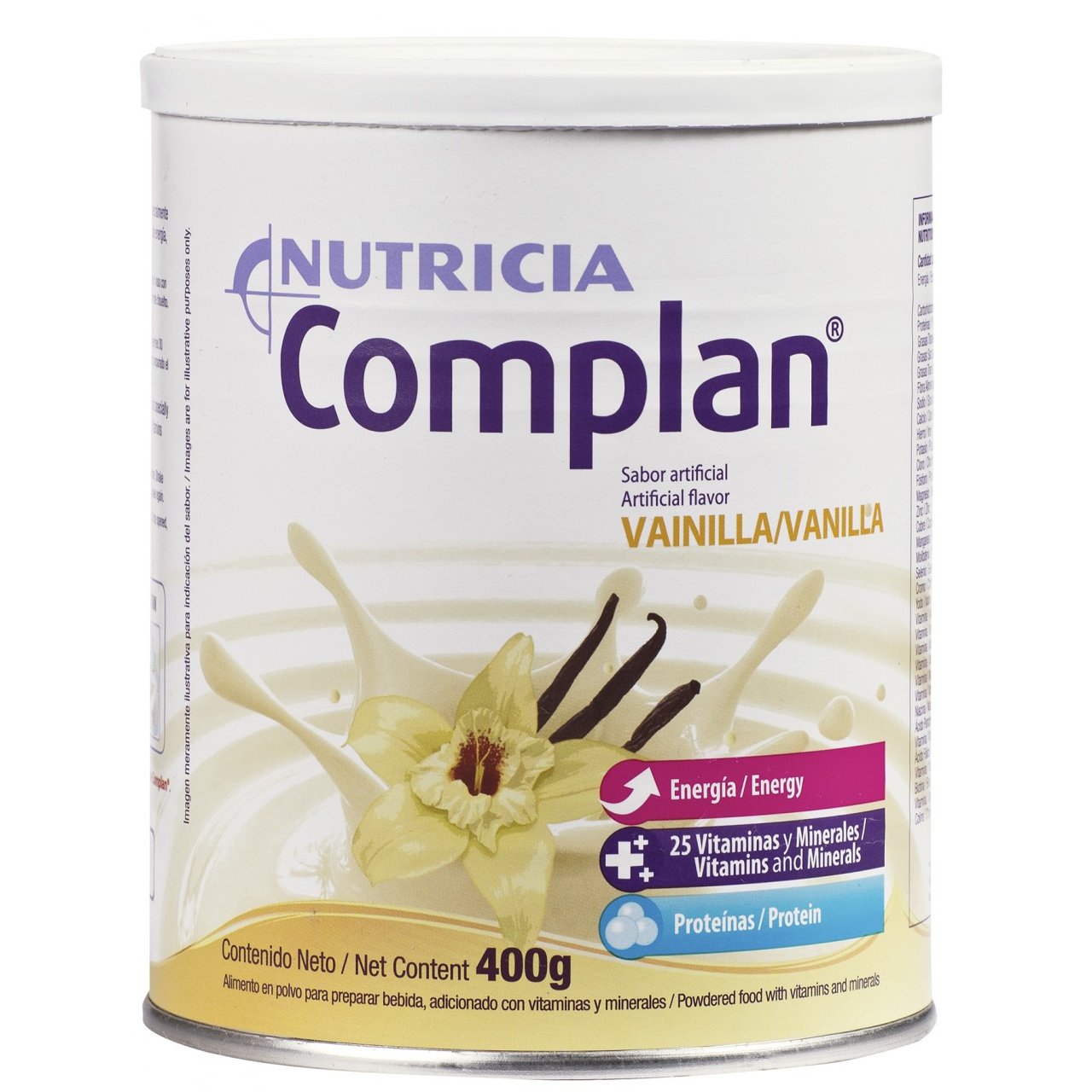 brands Complan Nutricia Vanilla 400g