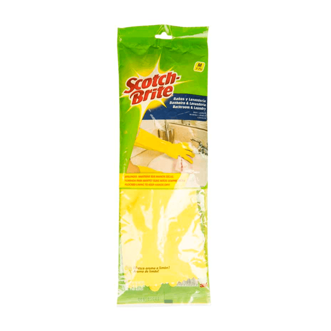 Scotch Brite Guante De Lavandería Talla M 1 Par