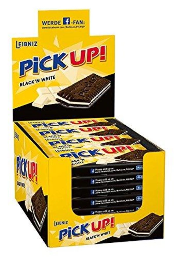 Bahlsen Leibniz Cookies Pick Up Black & White 28 Gr