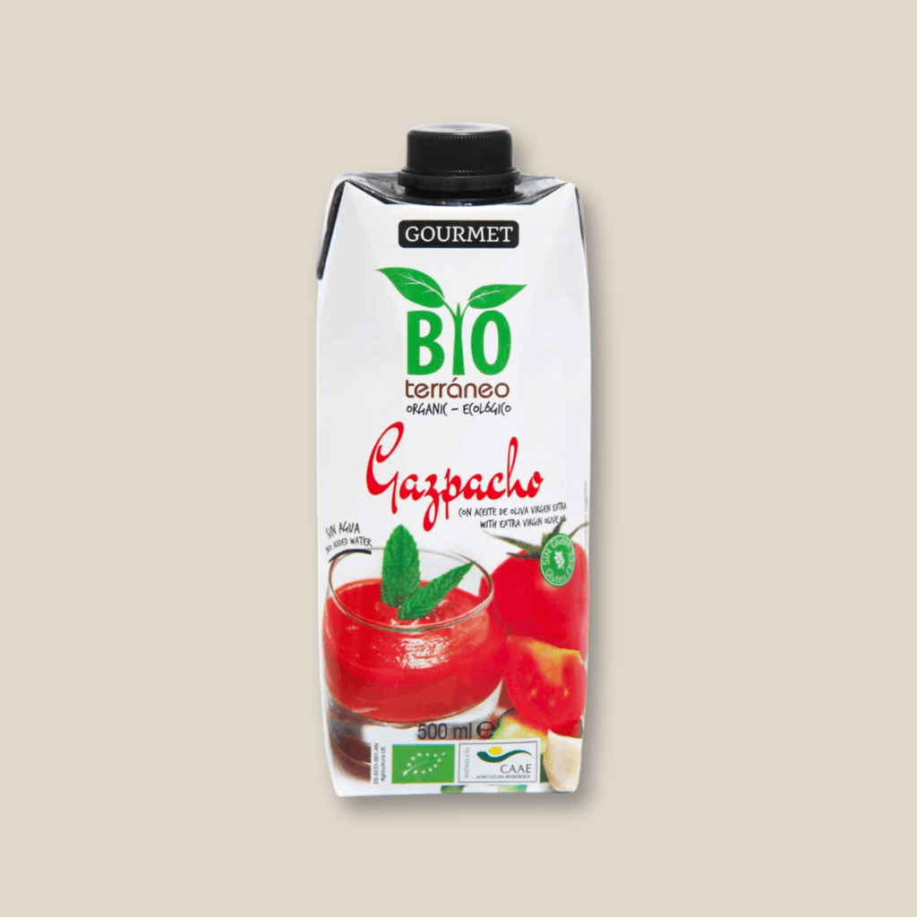 Yaya Imports BioTerraneo Organic Gazpacho, 1 Liter