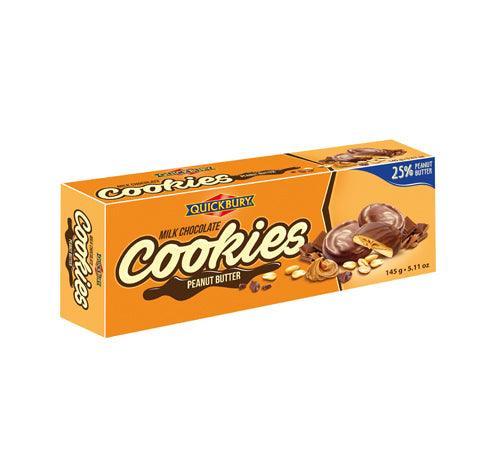 Quickbury Milk Chocolate Peanut Cookies 145g