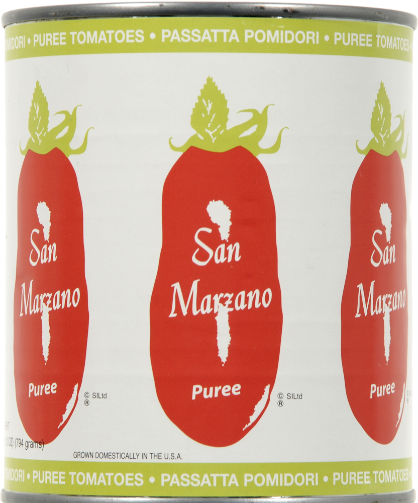 San Marzano Tomatoes, Puree