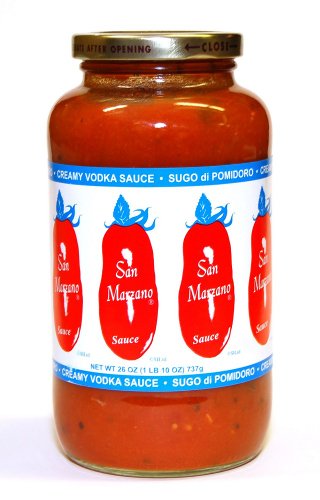 San Marzano Sauce, Creamy Vodka