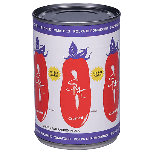 San Marzano Crushed Tomatoes, No Salt Added