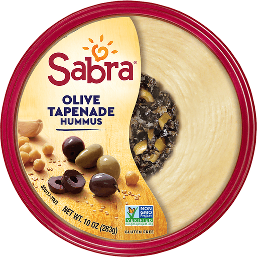 Sabra Olive Tapenade Hummus Dip 10 Oz. Tub