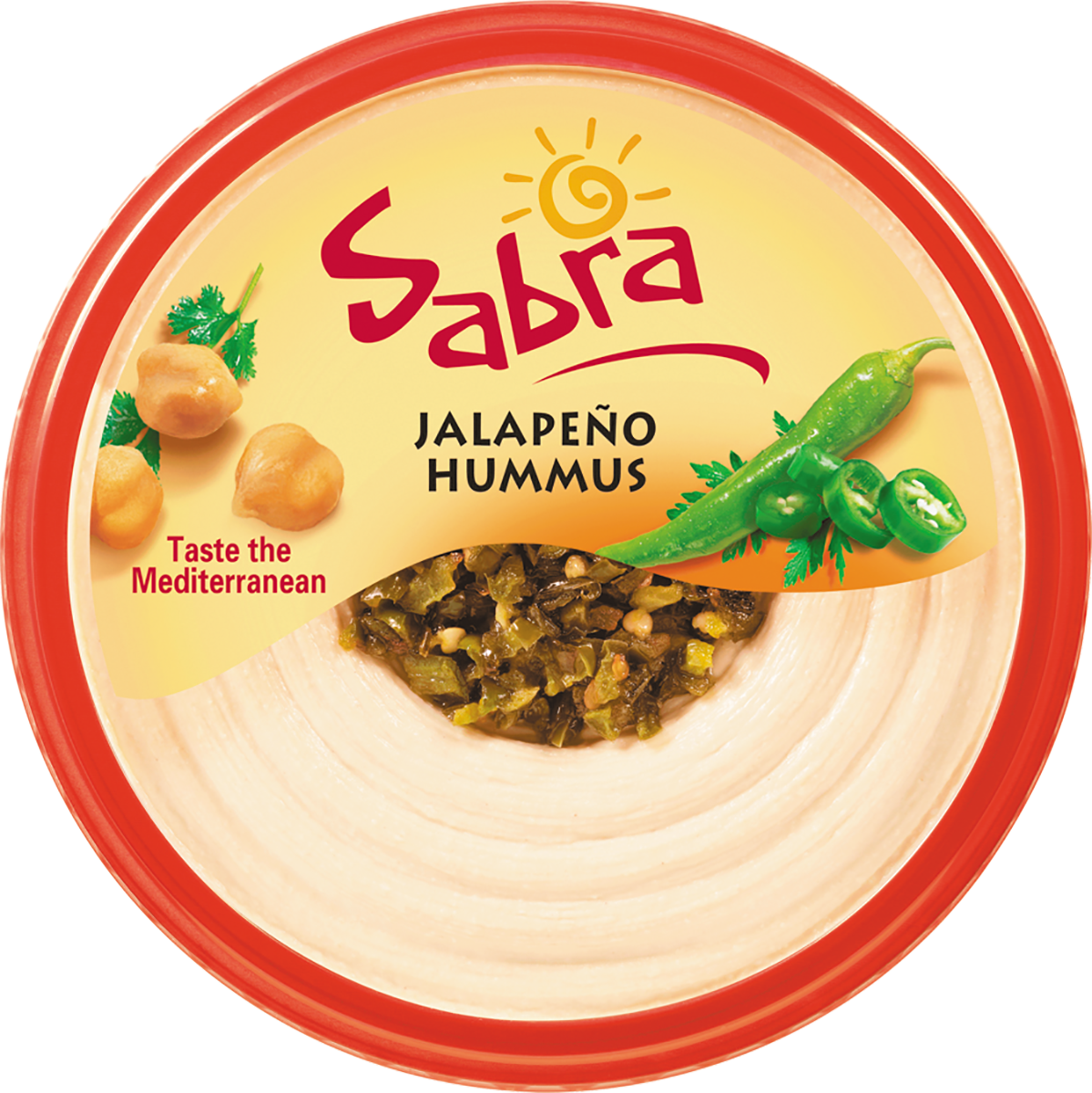 Sabra Jalapeno Hummus 10 Oz. Tub