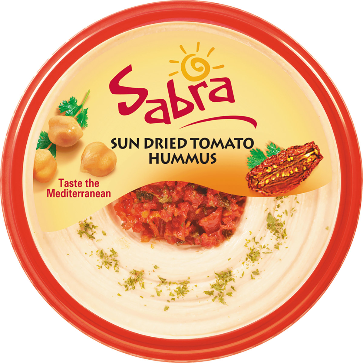 Sabra Sun Dried Tomato Hummus 10 Oz. Tub