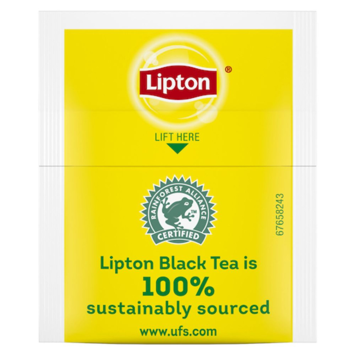 Lipton Black Regular Tea Bags (100 Per Box)