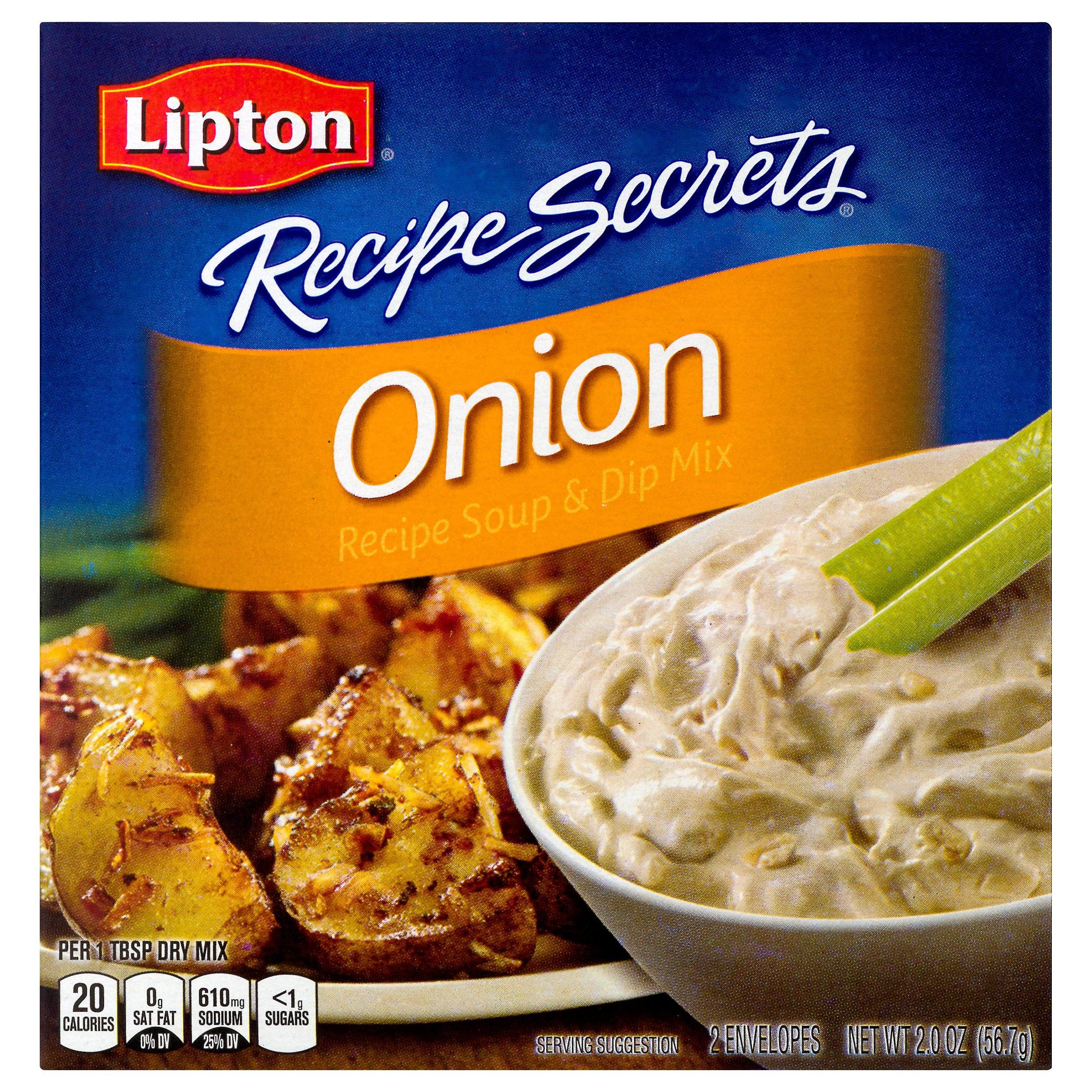 Lipton Recipe Secrets Onion Soup & Dip Mix - 2oz/2pk