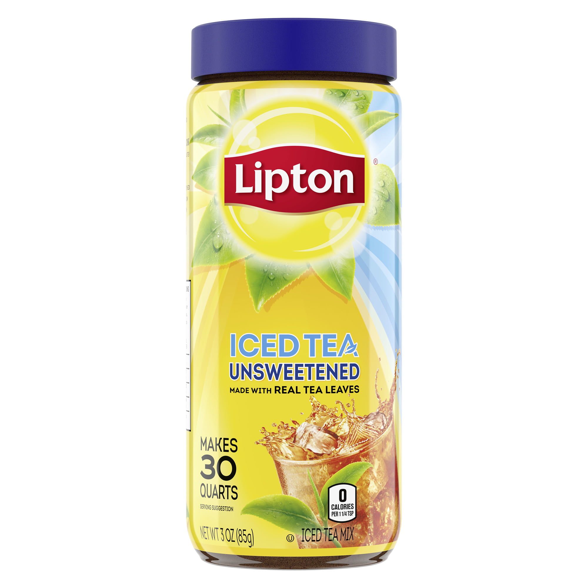 Lipton Unsweetened Black Iced Tea Mix 30 Qt