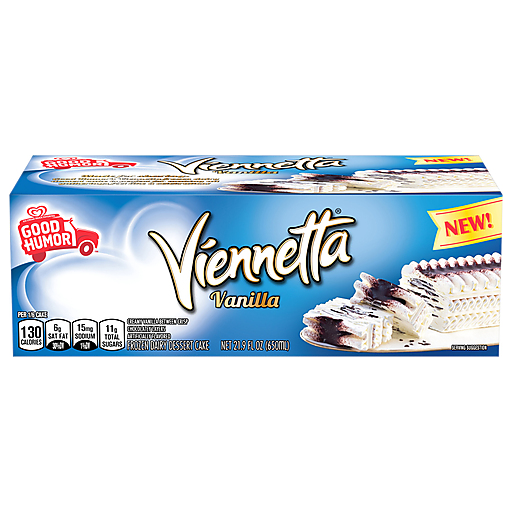 Good Humor Frozen Dairy Dessert Cake, Vanilla 21.9 Fl Oz