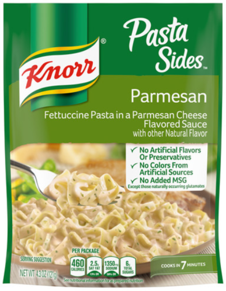Knorr Pasta Sides Dish Parmesan - 4.3oz