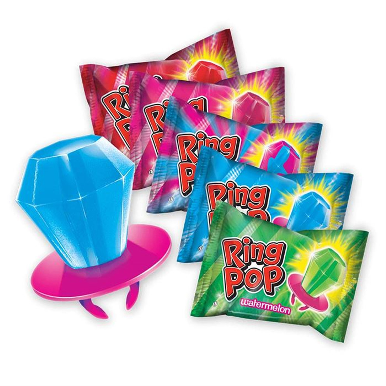Ring Pop Candy, Cherry Berry, Twisted 0.5 Oz