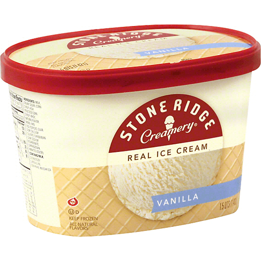 Stone Ridge Creamery Ice Cream, Vanilla