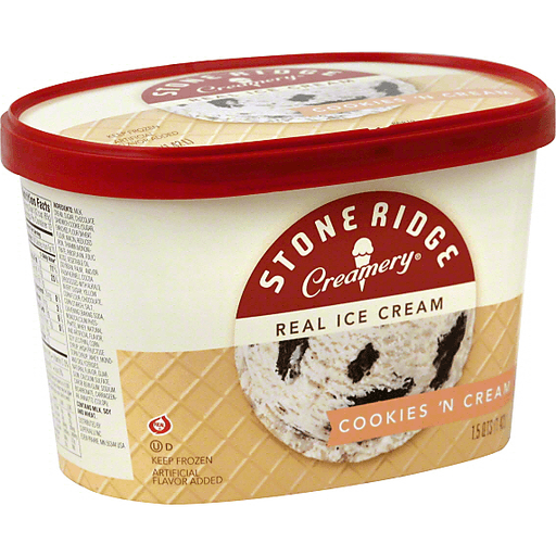 Stone Ridge Creamery Ice Cream, Cookies 'N Cream