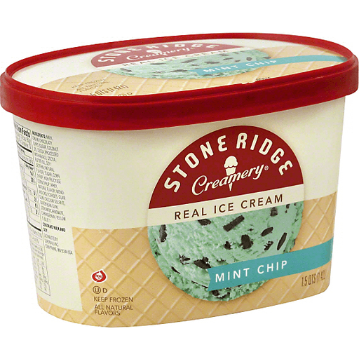 Stone Ridge Creamery Ice Cream, Mint Chip