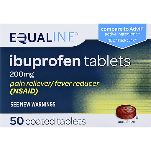 Equaline Ibuprofen, 200 Mg, Coated Tablets