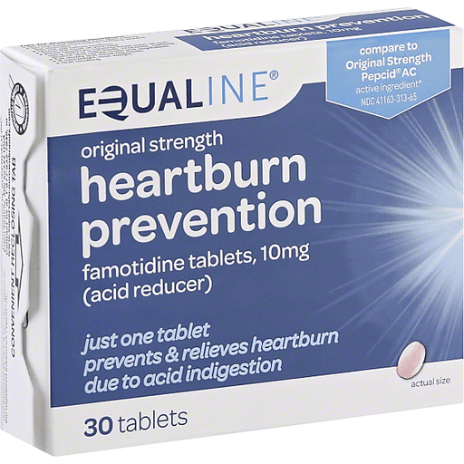 Equaline Heartburn Prevention, Original Strength, Tablets