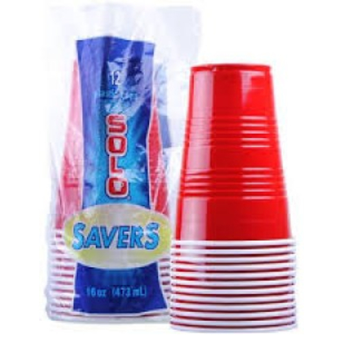 Solo Red Party Cups 16oz