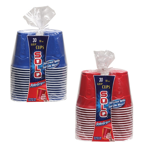 Solo Plastic Cup Squared Base