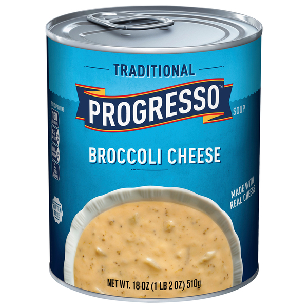 Progresso Gluten Free Traditional Broccoli Cheese Soup - 18oz
