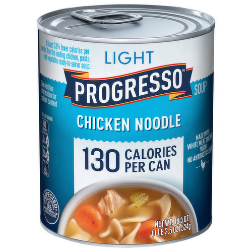 Progresso Light Chicken Noodle Soup 18.5 Oz Can