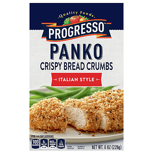 Progresso Panko Crispy Bread Crumbs Italian Style 226g Box