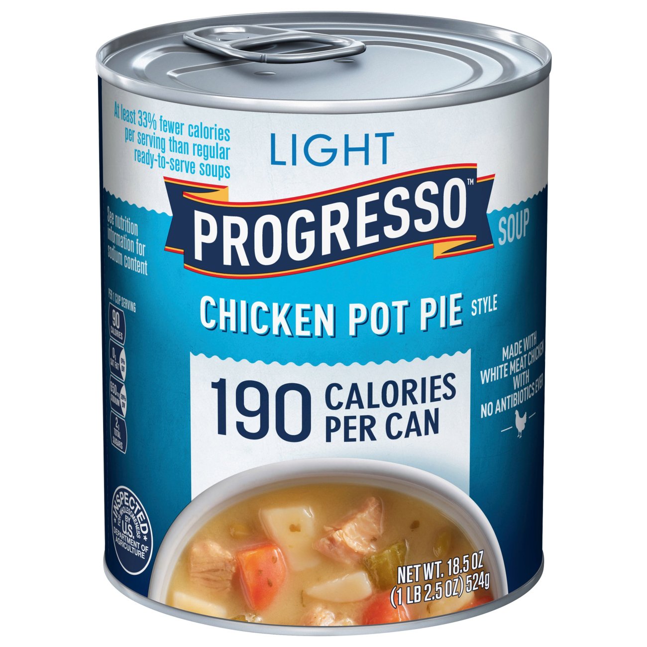Progresso Light Chicken Pot Pie Style Soup 18.5 Oz Can