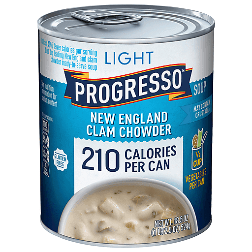 Progresso Light Gluten Free New England Clam Chowder Soup